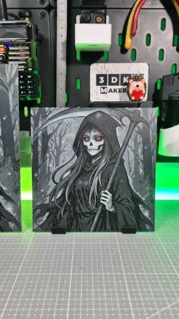 Reaper Girl - Hueforge - 4 Colors — Фото 3 из 5