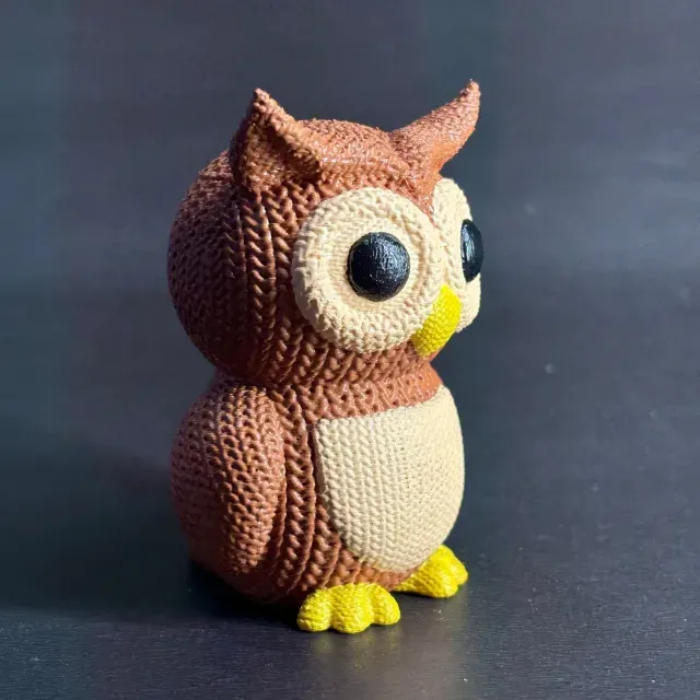 Knitted Owl — Фото 3 из 9