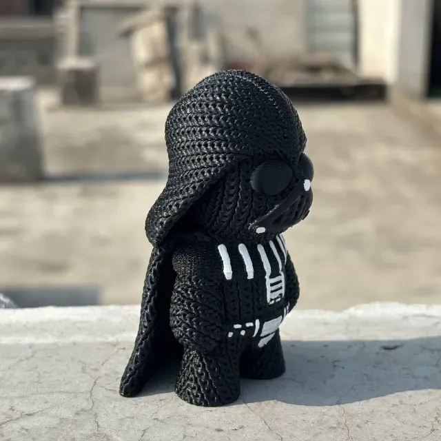 Knitted Darth Vader — Фото 3 из 9