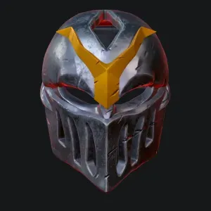 Zed' Mask League Of Legend 3D File STL