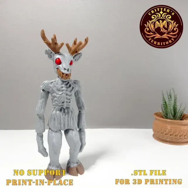 FLEXI WENDIGO HALLOWEEN SPECIAL | PRINT IN PLACE — Фото 3 из 8