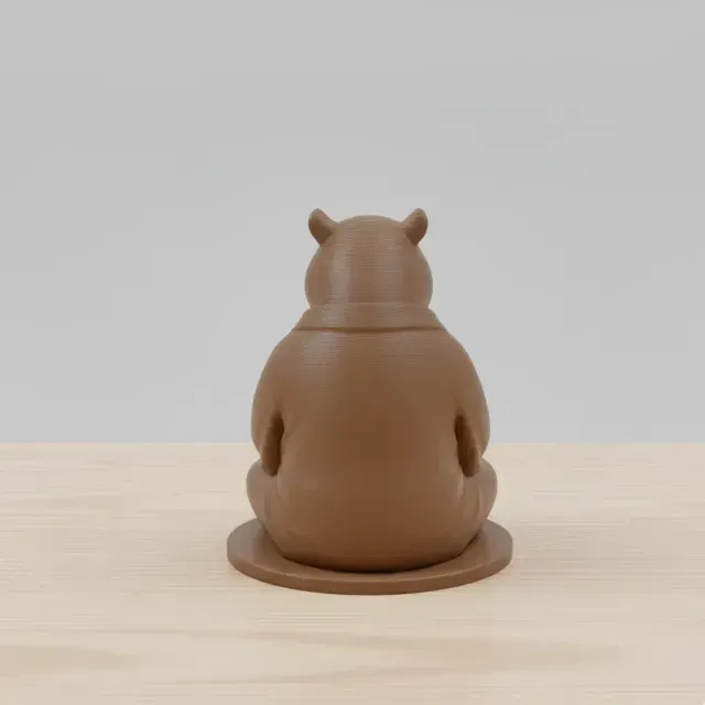 Capybara Meditating Monk — Фото 3 из 4