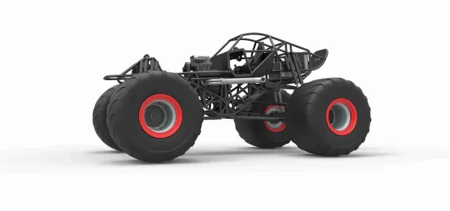 Monster truck base Version 2 Scale 1:25 — Фото 2 из 9