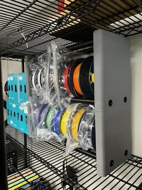 Modular Filament Rack [Fully Printable, Holds 14+ kg] — Image 7 of 9