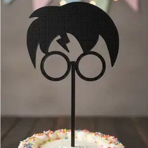 Cake Topper Harry Potter Head