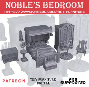 Noble's bedroom