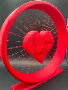 In the middle of the Heart (String Art)