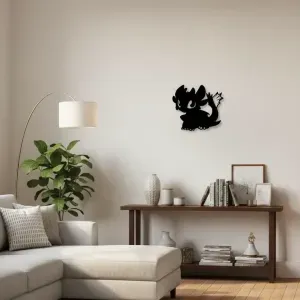 How to Train Your Dragon: Toothless Stylized Wall Sign