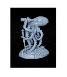 Steampunk Octopus 3D Sculpture