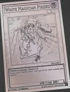 white magician pikeru - yugioh