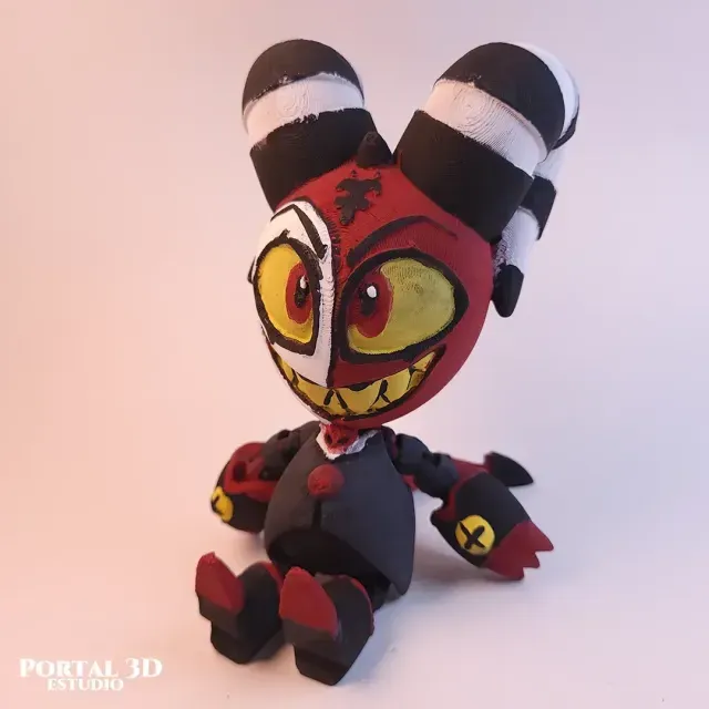 Blitzo / PRINT-IN-PLACE WITHOUT SUPPORT /3MF — Image 3 of 9