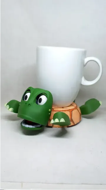 Turtle cup holder (No supports needed) — Фото 5 из 9