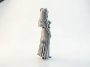 Anime Nun Figurine Female Character 3D Printable