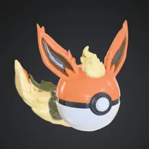 Pokelove - Flareon x Pokeball