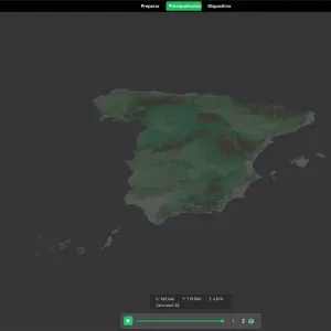 Provinces of Spain. 3D Map puzzle (50-piece)