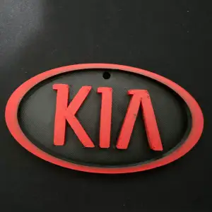 Old Kia Logo Wallplate