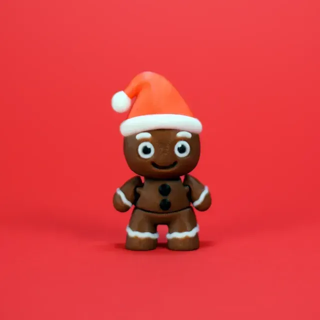 Flexi Gingerbread Men | Print-in-place | No Support — Image 4 of 5