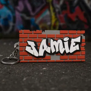 Street style tag with name Jamie