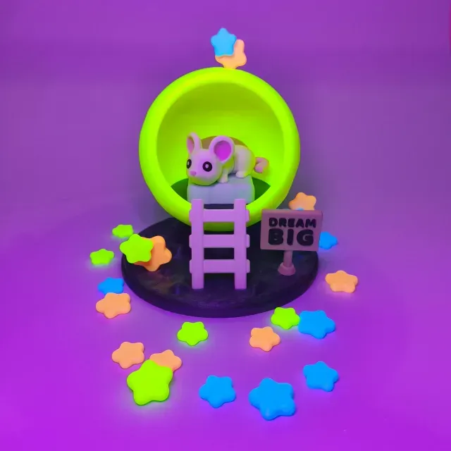 Stellar Diorama for Cute Flexi Animals, Mouse Edition! Moon — Фото 4 из 9