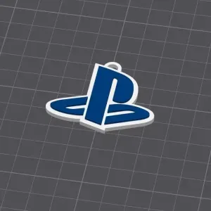 Playstation keychain