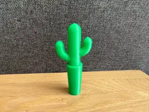 Cactus bottle stopper