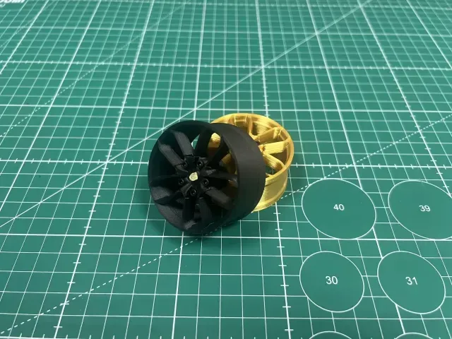 RC Drift Wheel 1:10 scale Porsche — Image 2 of 4