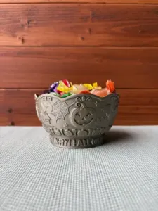 Halloween candy bowl