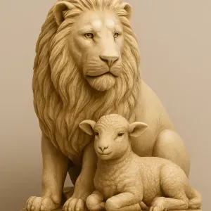 O leão e o cordeiro