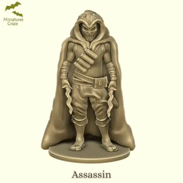 Camouflage Mercenary Assassin
