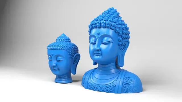 Buddha heads — Image 3 of 9