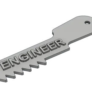BUTTRESS GAUGE KEYCHAIN