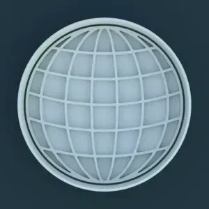 Disco ball cookie cutter - bola de disco