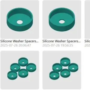 Silicone Bed Spacer Washers