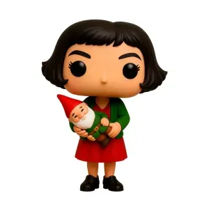 POP Amelie Poulain holding the garden gnome