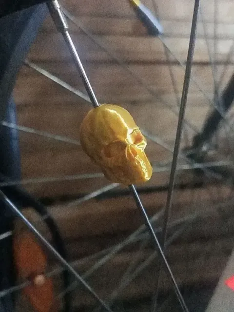 Skull Spoke Ornament – Touch of Edge to Your Bike! — Фото 4 из 8