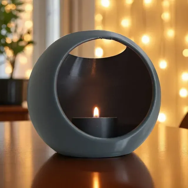 Modern LED Tealight Holder for Light Home Decoration — Фото 5 из 6