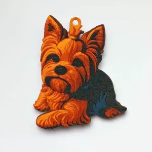Yorkshire Terrier Figure Keychain - 3 Colors