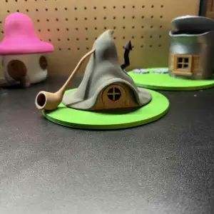wizard hat fairy house