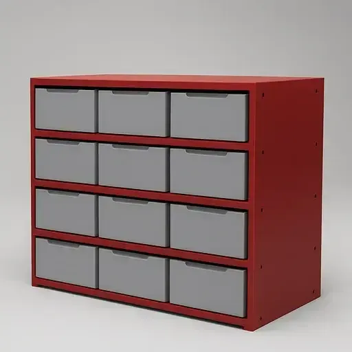 12-Drawer Storage Cabinet — Фото 3 из 6
