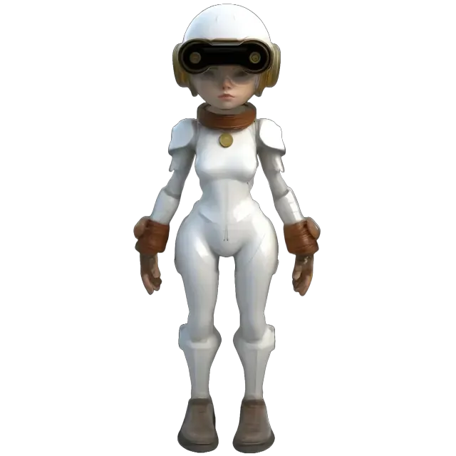 Futuristic Female Android Figurines Collection — Фото 7 из 9