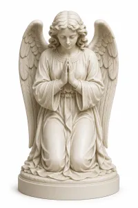 Praying Angel STL File | 3D Printable Angel Statue