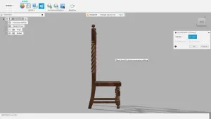 Resident Evil Beniviento doll chair