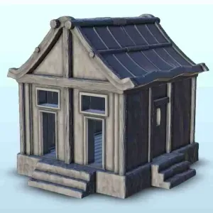 Oriental House 3 - Asian Scenery Terrain Warhammer Wargame