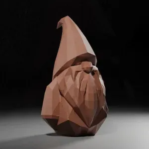 Nordic gnome Low-poly