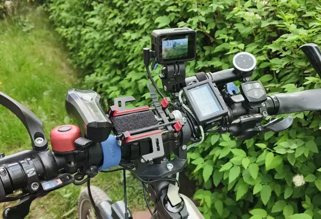 A solid mount for quick mounting of the GoPro Cam