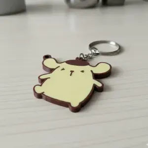 kEYCHAIN POMPOMPURIN - sanrio 1