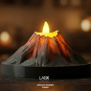 Volcanic Tealight Holder