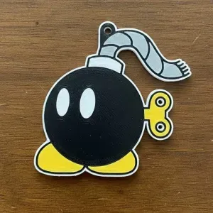 Keychain - Bob-ombs - Mario Bros - stl/3mf