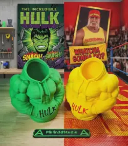 The Incredible Hulk/WWF Hulk Hogan Hoodie Pen Holder