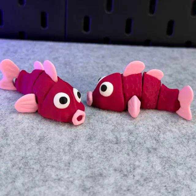 Articulated Cute Fish